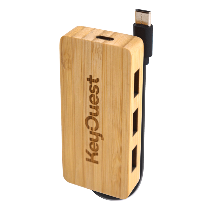 KeyOuest HUB 4 ports Bambou