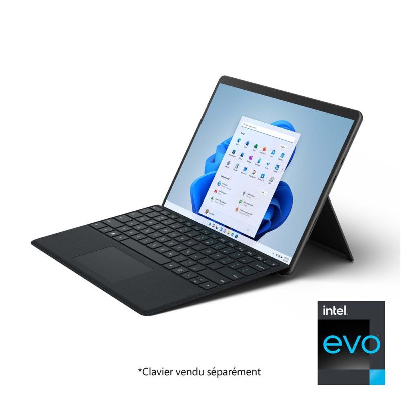 Microsoft Surface Pro 8 Core I5 1135G7@2.4Ghz / 8Go / 256Go / 12.3