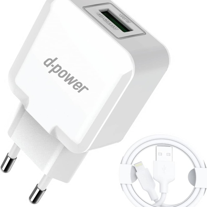 Adaptateur  + câble Lightning iPhone / iPad - produit neuf