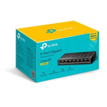 Switch/Hub Ethernet 8 Ports 10/100/1000 - NEUF