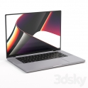Macbook Pro 16" M1 Pro Rétina Touch Bar 10 coeurs / 16 Go/ 500 Go SSD / 2 USB-C (2021-2023)